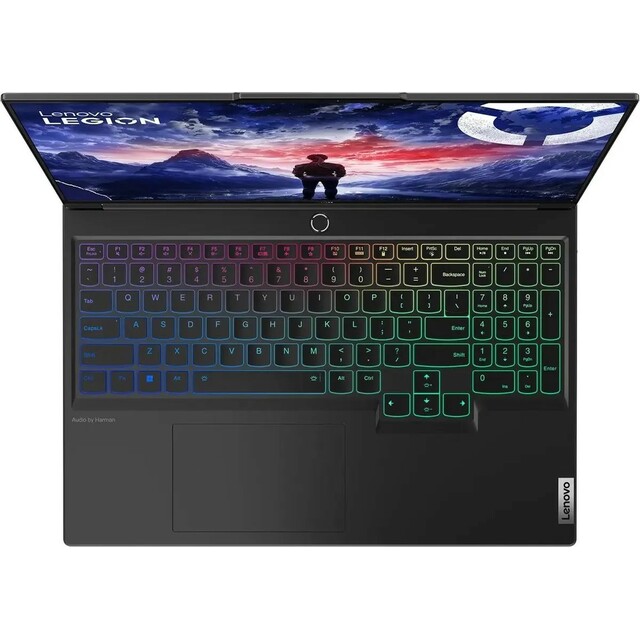 Ноутбук Lenovo Legion 7 16IRX9 (Intel Core i7 14700HX 2.1Ghz/32Gb DDR5/SSD 1Tb/NVIDIA GeForce RTX4060 8Gb/16 /IPS/3.2K (3200x2000)/noOS/black/WiFi/BT/Cam)