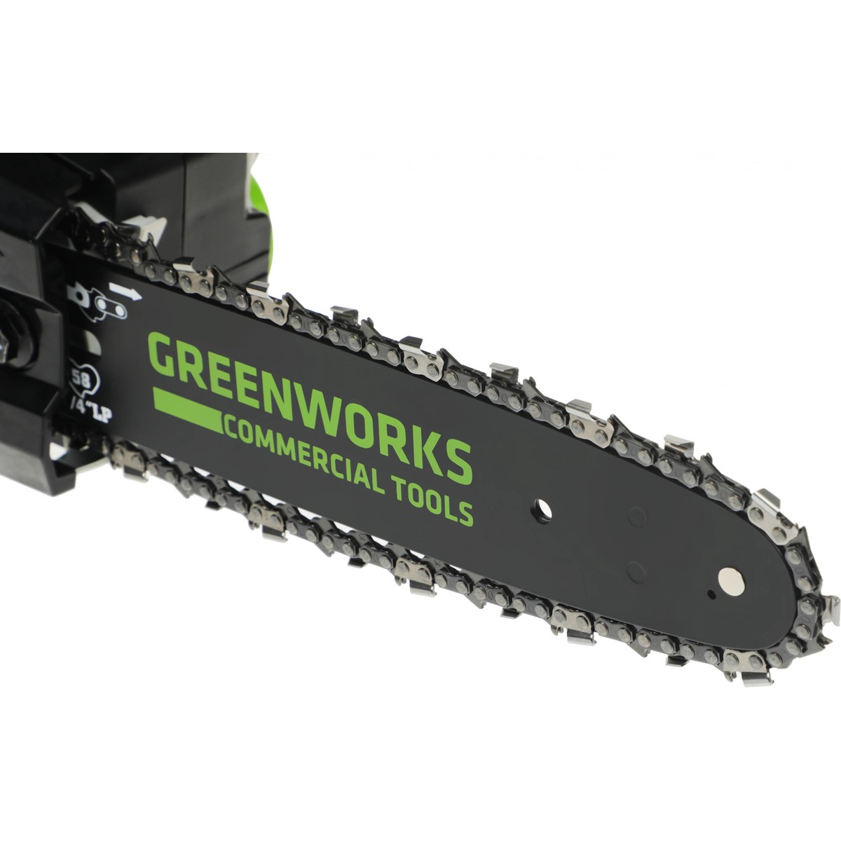 Электрическая цепная пила Greenworks GD40TCS, черный Электрическая цепная пила Greenworks GD40TCS, черный