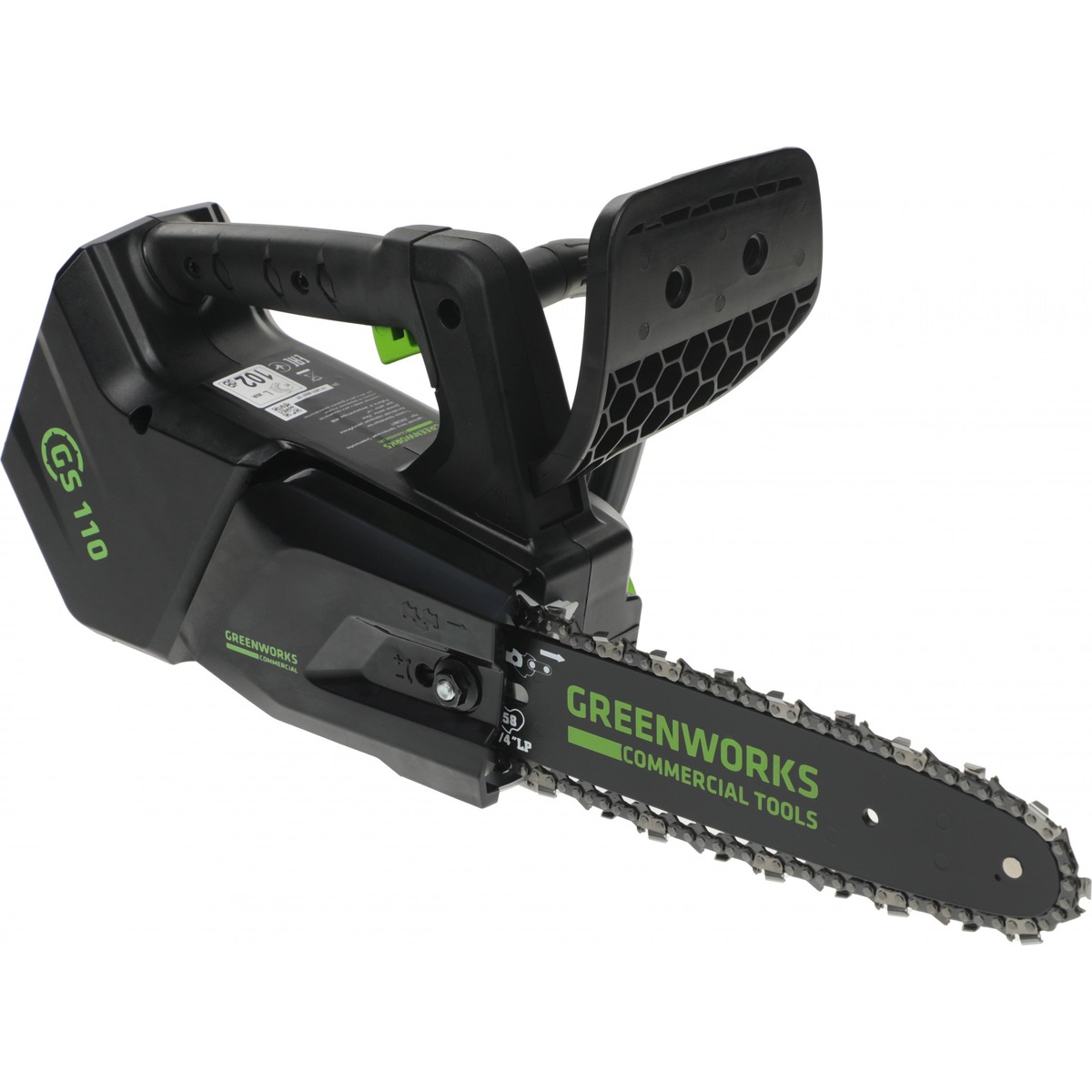 Электрическая цепная пила Greenworks GD40TCS, черный Электрическая цепная пила Greenworks GD40TCS, черный