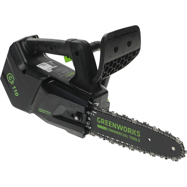 Электрическая цепная пила Greenworks GD40TCS, черный