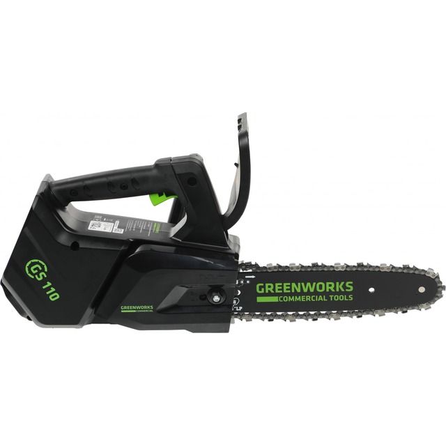 Электрическая цепная пила Greenworks GD40TCS, черный