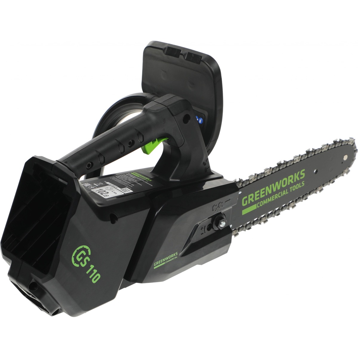 Электрическая цепная пила Greenworks GD40TCS, черный Электрическая цепная пила Greenworks GD40TCS, черный