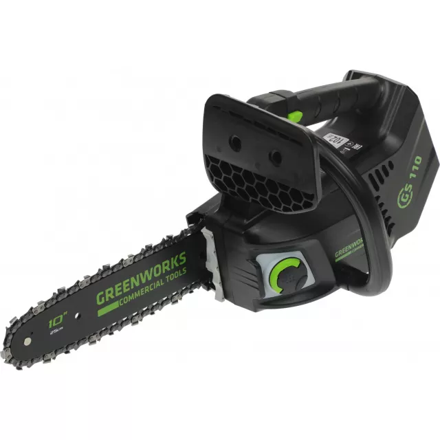 Электрическая цепная пила Greenworks GD40TCS, черный Электрическая цепная пила Greenworks GD40TCS, черный