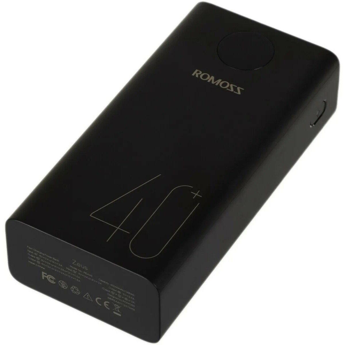Внешний аккумулятор Romoss PEA40 40000mAh, черный