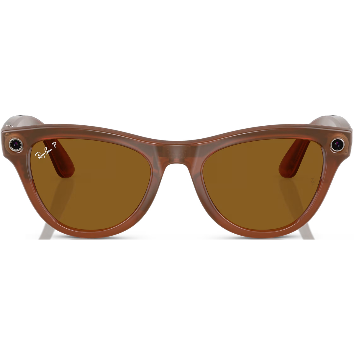 Умные очки Ray-Ban Meta Skyler RW4010 (Цвет: Shiny Caramel / Polar Brown)