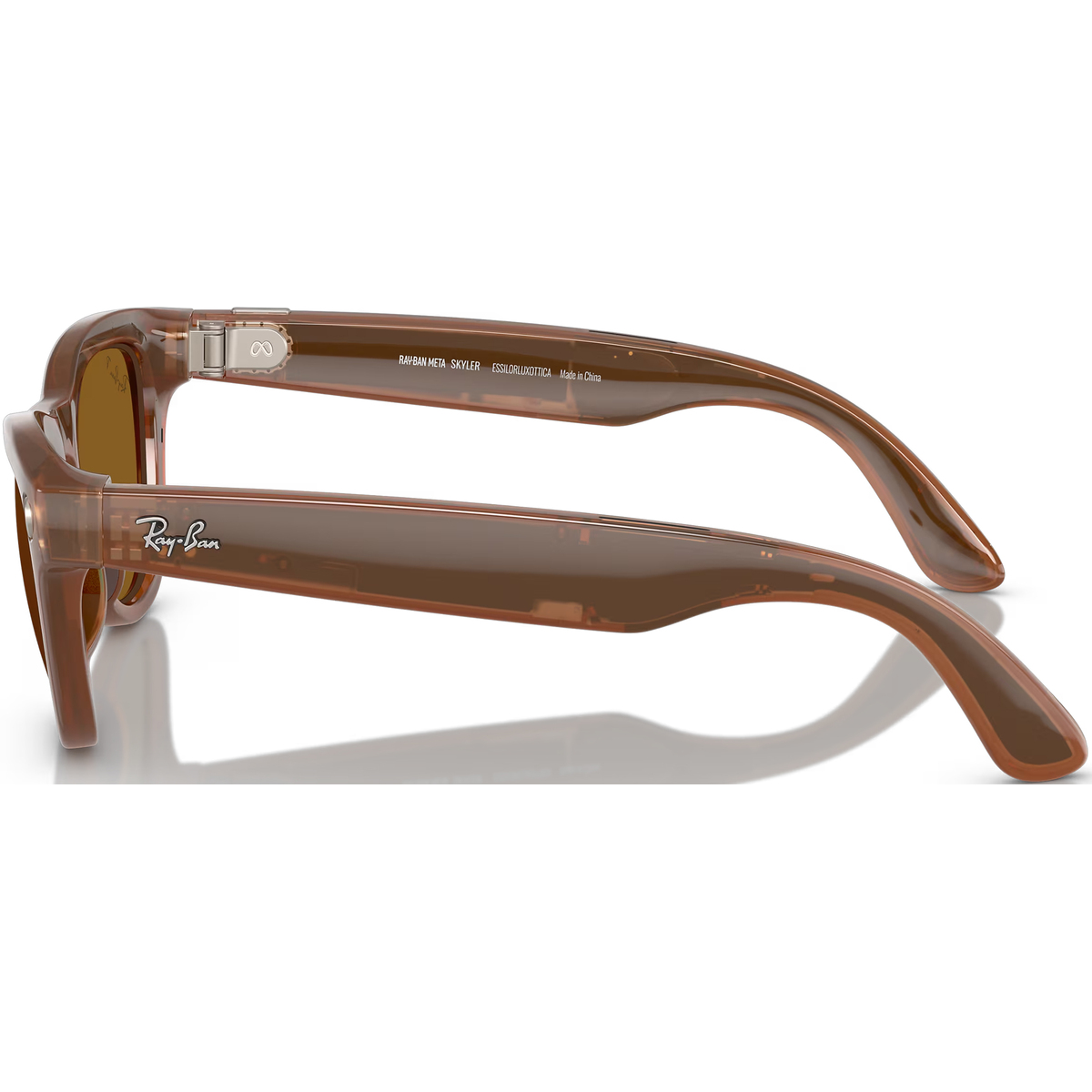 Умные очки Ray-Ban Meta Skyler RW4010 (Цвет: Shiny Caramel / Polar Brown)