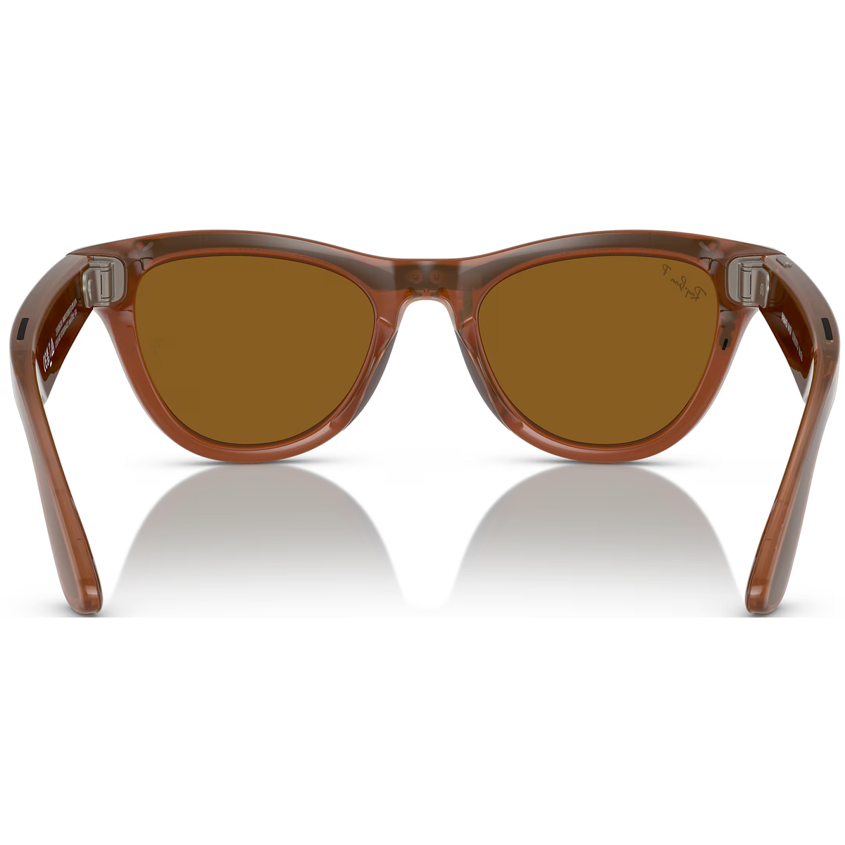 Умные очки Ray-Ban Meta Skyler RW4010 (Цвет: Shiny Caramel / Polar Brown)