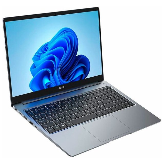 Ноутбук Tecno Megabook T1 (Intel Core i3 1.2 Ghz/12Gb/SSD256Gb/Intel UHD Graphics/15.6  /IPS/1920x1080/Windows 11 Home/moonshine silver/WiFi/BT/Cam)