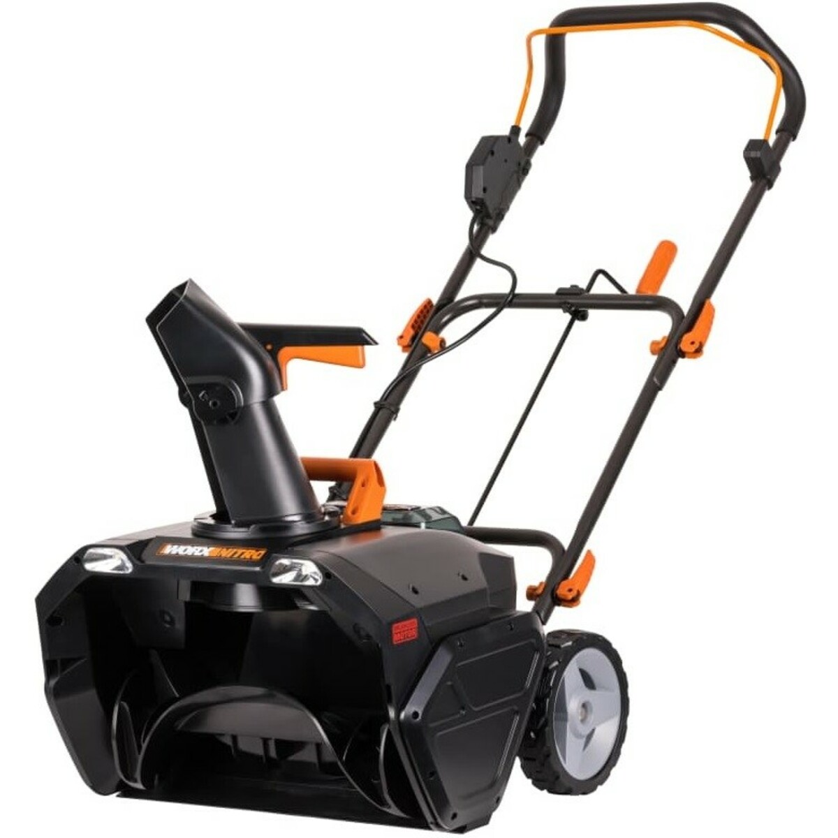 Снегоуборщик Worx WG471E (Цвет: Black/Orange)