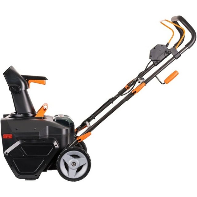 Снегоуборщик Worx WG471E (Цвет: Black/Orange)