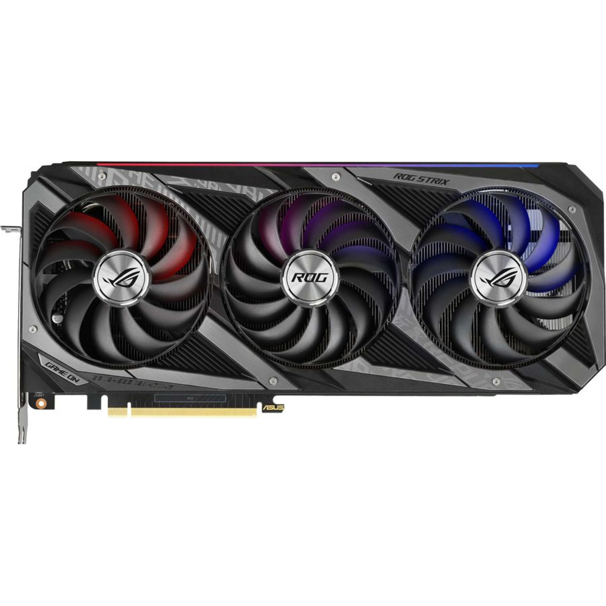 Видеокарта Asus PCI-E 4.0 ROG-STRIX-RTX3070-8G-V2-GAMING LHR NVIDIA GeForce RTX 3070 8192Mb 256 GDDR6 1725 / 14000 / HDMIx2 / DPx3 / HDCP Ret