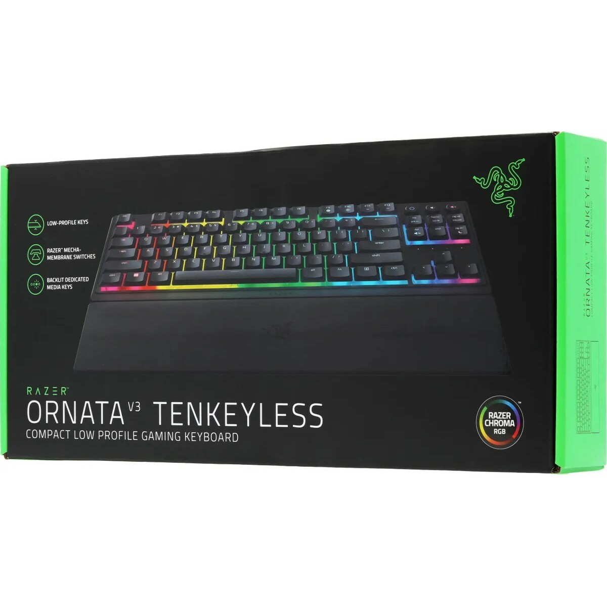 Клавиатура Razer Ornata V3 Tenkeyless механическая, черный 