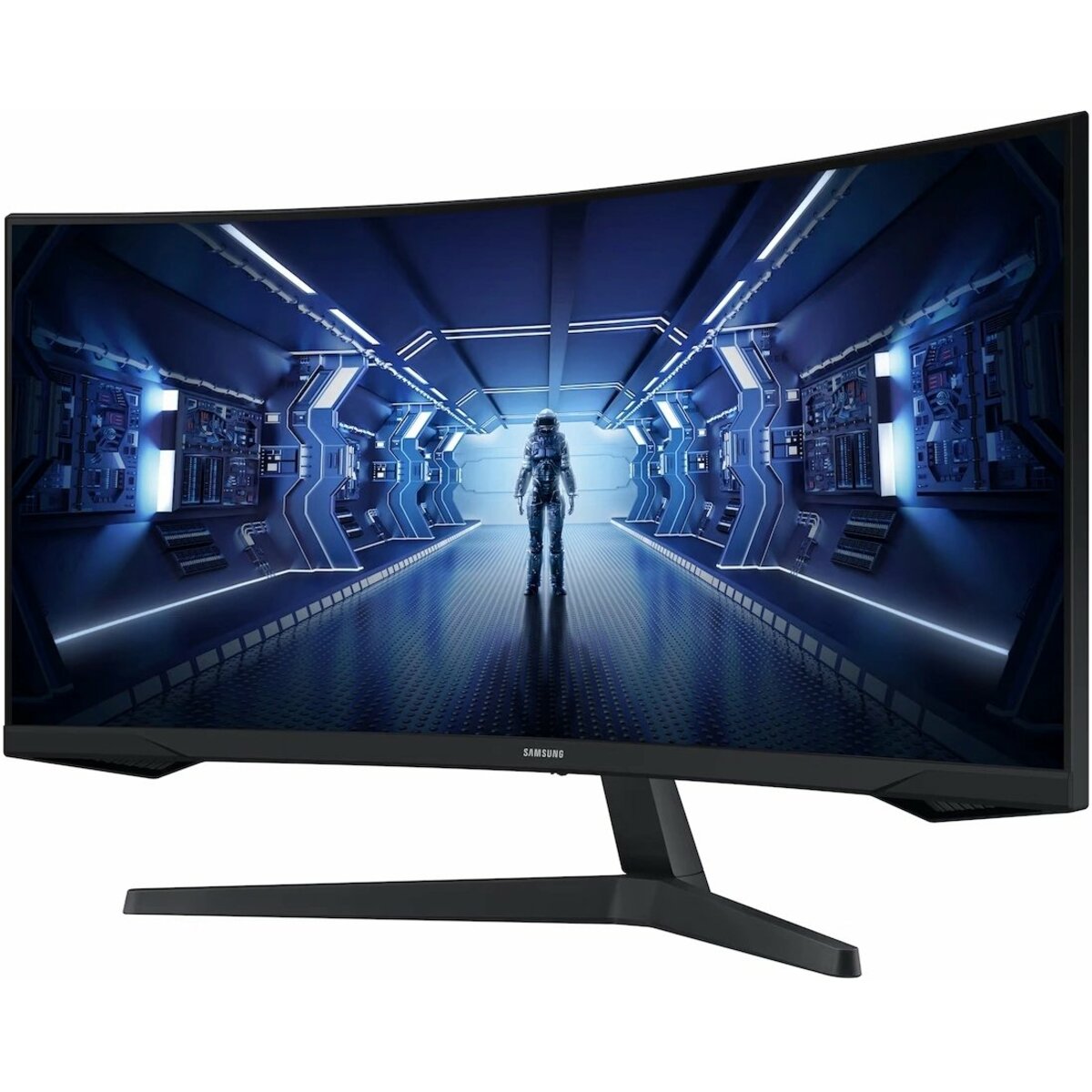 Монитор Samsung 34" LC34G55TWWPXEN, черный