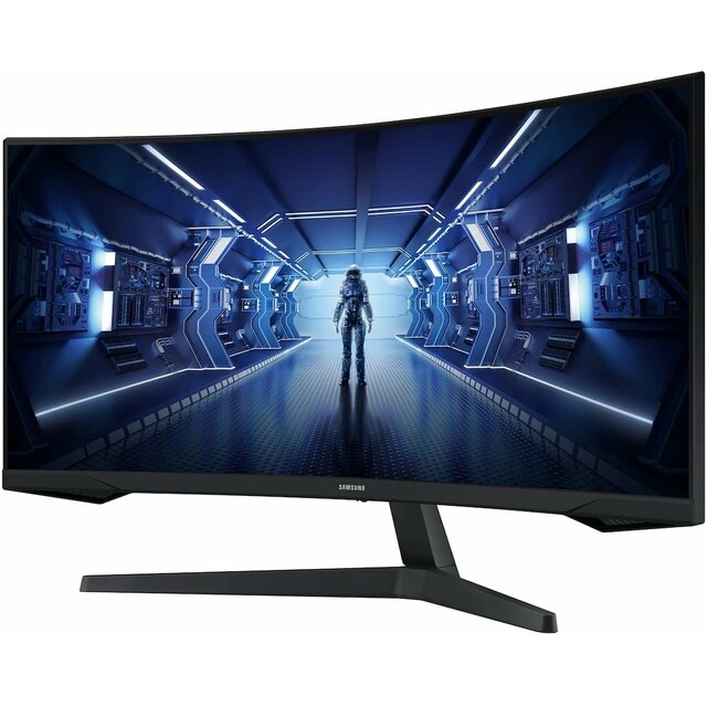 Монитор Samsung 34" LC34G55TWWPXEN, черный