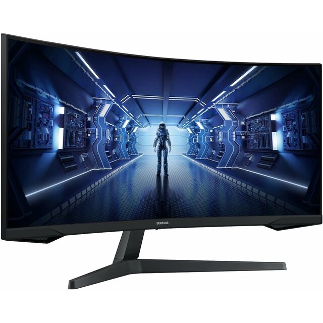 Монитор Samsung 34" LC34G55TWWPXEN, черный