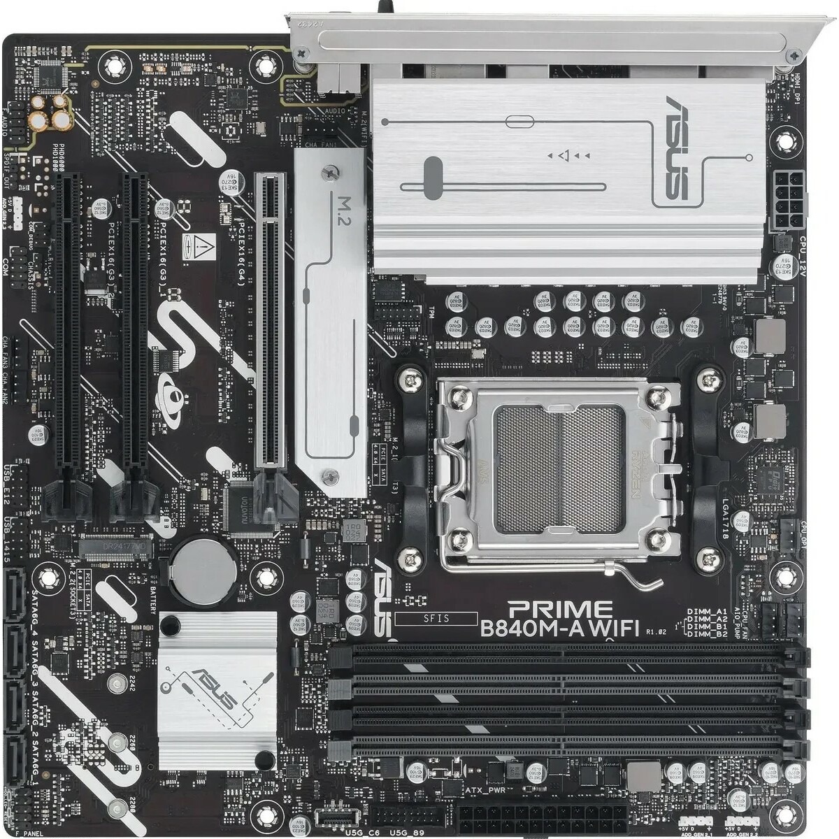Материнская плата Asus PRIME B840M-A WIFI 