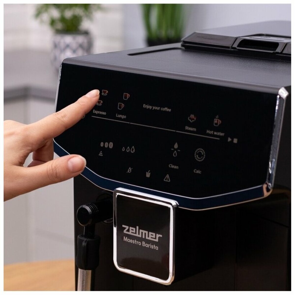 Кофемашина Zelmer ZCM8121 Maestro Barista (Цвет: Black)