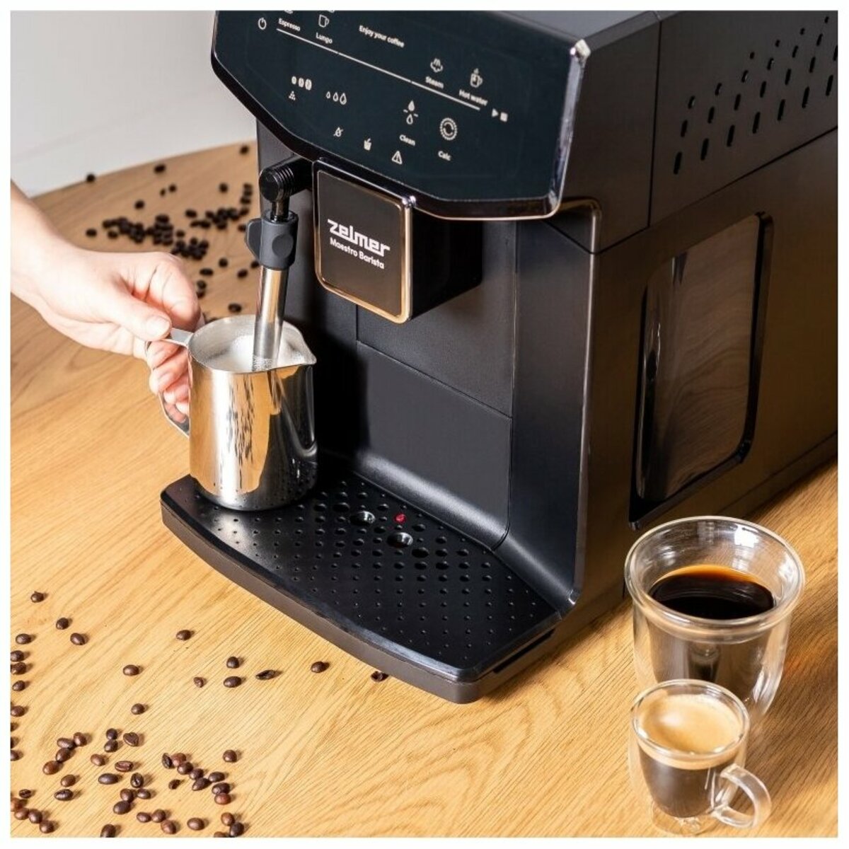 Кофемашина Zelmer ZCM8121 Maestro Barista (Цвет: Black)