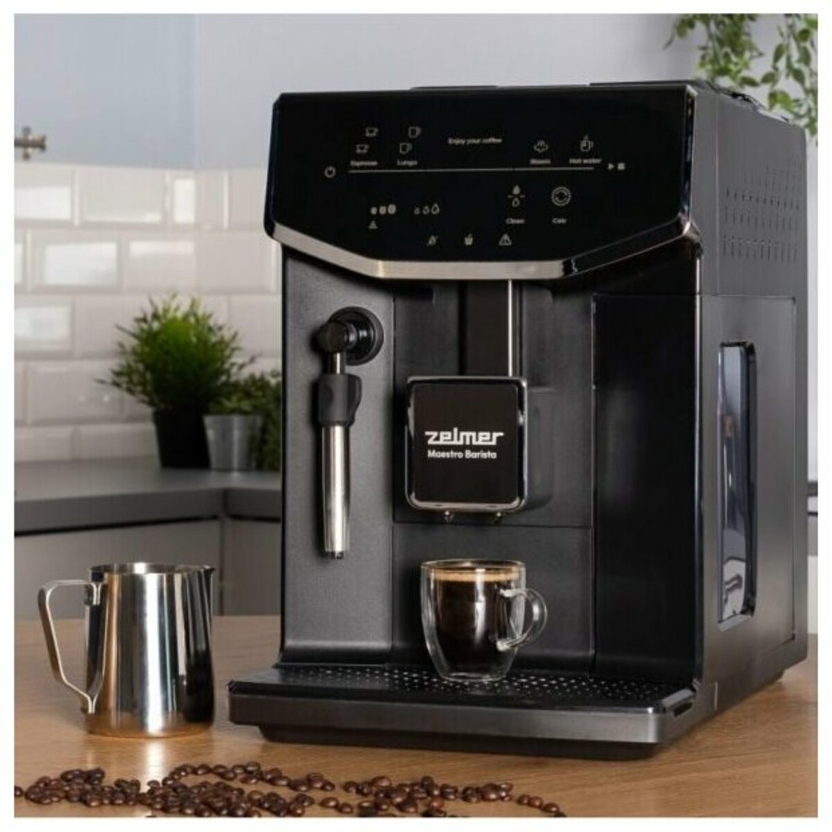 Кофемашина Zelmer ZCM8121 Maestro Barista (Цвет: Black)