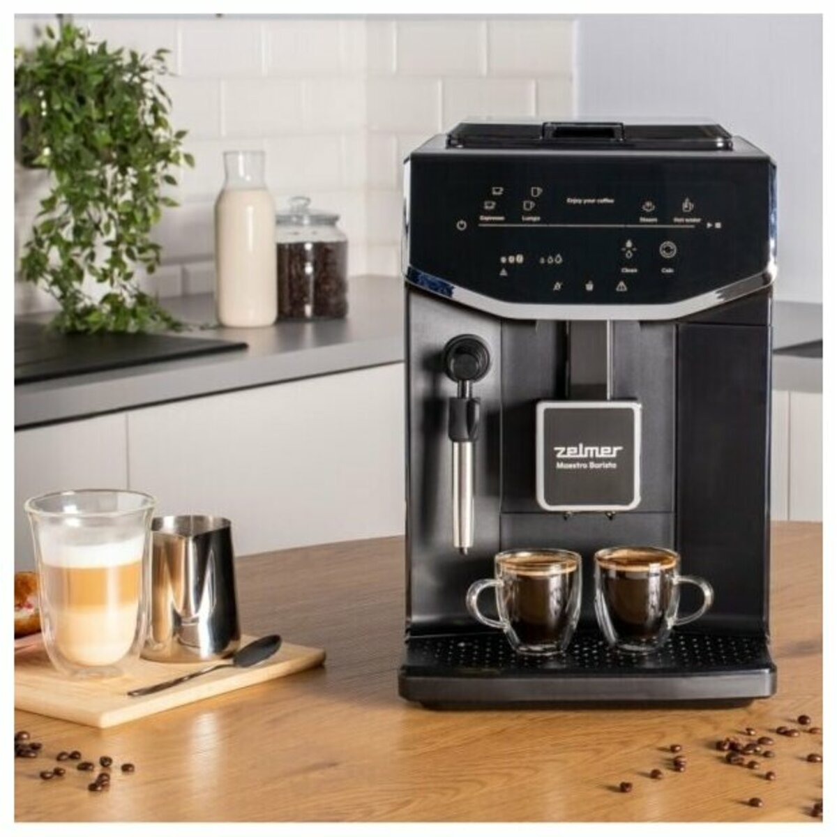 Кофемашина Zelmer ZCM8121 Maestro Barista (Цвет: Black)