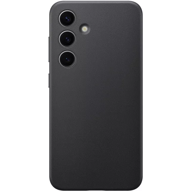 Чехол-накладка Samsung Vegan Leather Case для смартфона Samsung Galaxy S24, черный