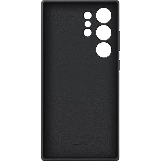 Чехол-накладка Samsung Vegan Leather Case для смартфона Samsung Galaxy S24 Ultra Vegan Leather Case, черный