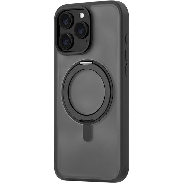 Чехол-накладка uBear Clip 360 Mag Case для смартфона Apple iPhone 16 Pro Max (Цвет: Black)