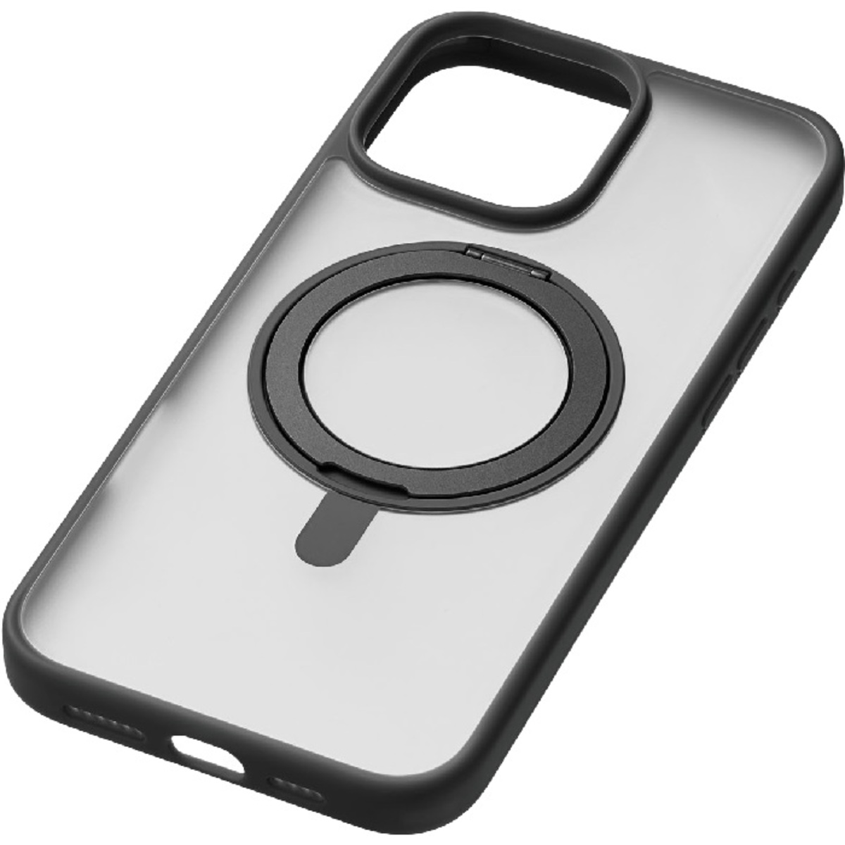 Чехол-накладка uBear Clip 360 Mag Case для смартфона Apple iPhone 16 Pro Max (Цвет: Black)