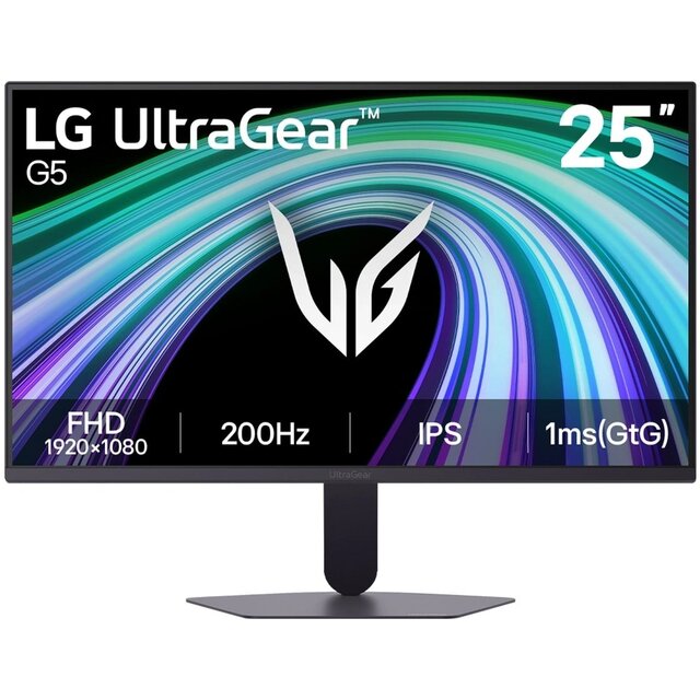 Монитор LG 25" UltraGear 25G523B-B, черный