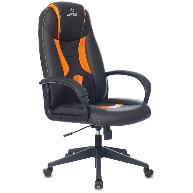 Кресло игровое Zombie 8 (Цвет: Black / Orange)
