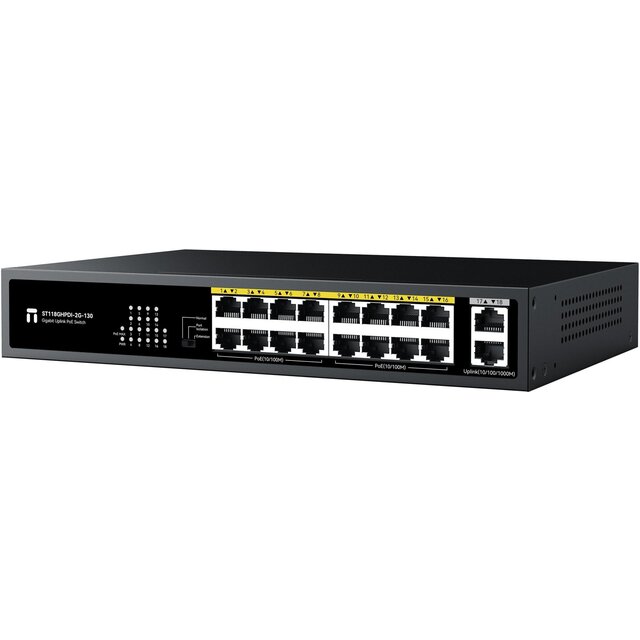 Коммутатор Netis ST118GHPDI-2G-130 Коммутатор Netis ST118GHPDI-2G-130