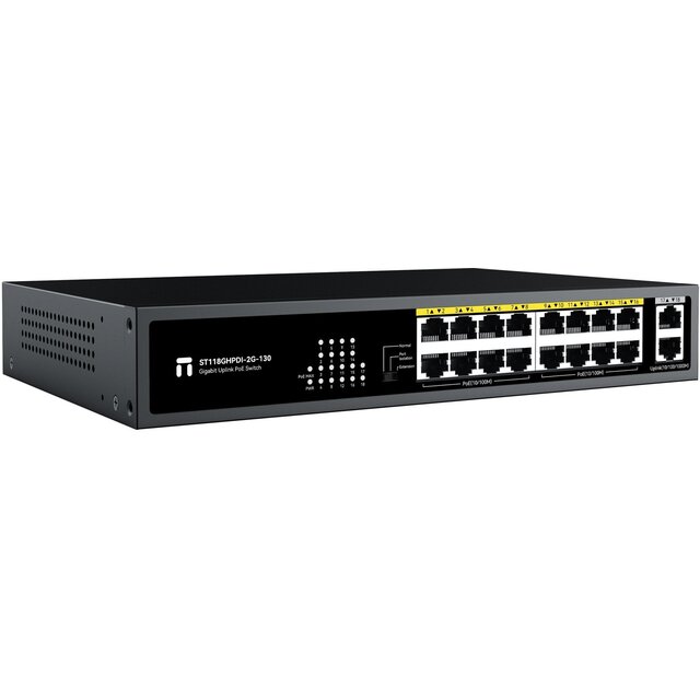 Коммутатор Netis ST118GHPDI-2G-130 Коммутатор Netis ST118GHPDI-2G-130