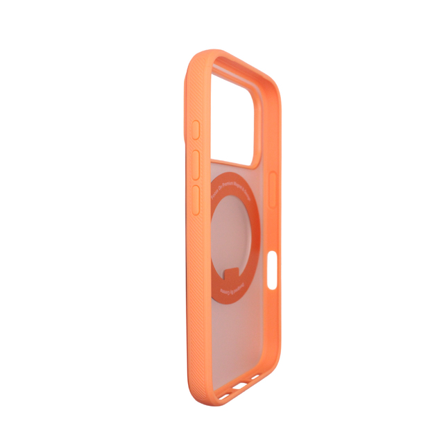 Чехол-накладка Comma Joy Elegant Magnetic 360 Rotating Stand Case для iPhone 17 Pro Max (Цвет: Orange) Чехол-накладка Comma Joy Elegant Magnetic 360 Rotating Stand Case для iPhone 17 Pro Max (Цвет: Orange)