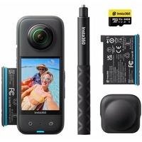 Экшн-камера Insta 360 X3 Adventure Kit Bundle, черный