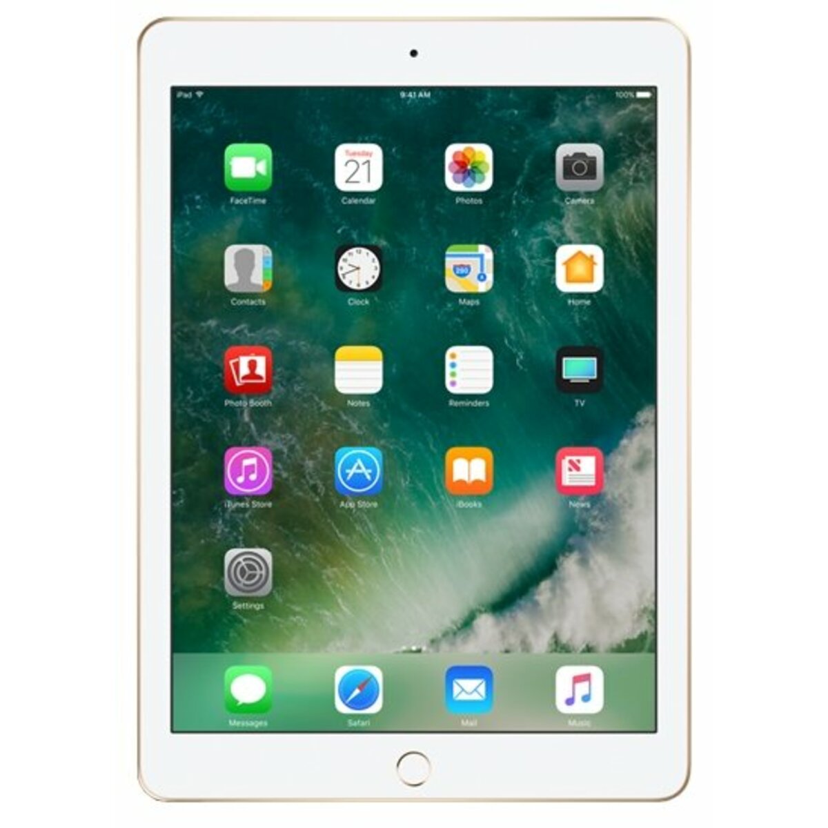 Планшет Apple iPad (2017) 128Gb Wi-Fi + Cellular (Цвет: Gold)