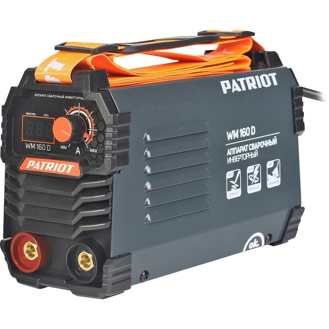 Сварочный аппарат Patriot WM160D (Цвет: Gray) Сварочный аппарат Patriot WM160D (Цвет: Gray)