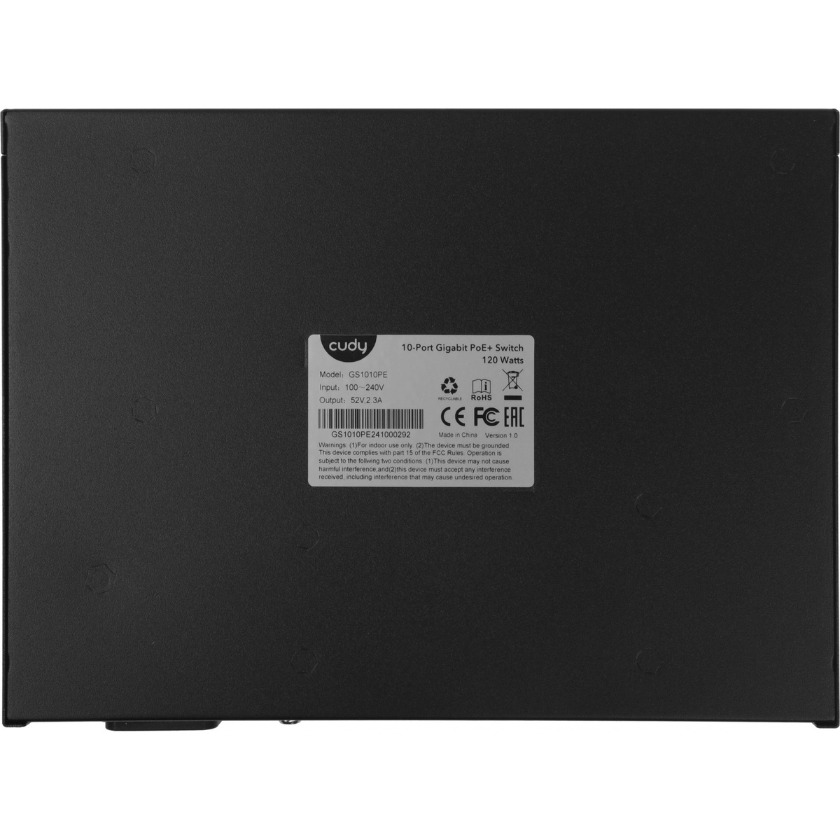 Коммутатор Cudy GS1010PE