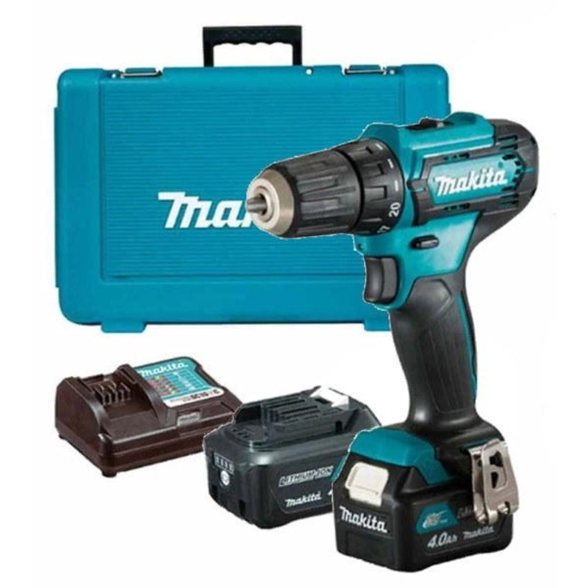 Дрель-шуруповерт Makita DF347DWEX8 (Цвет: Blue)