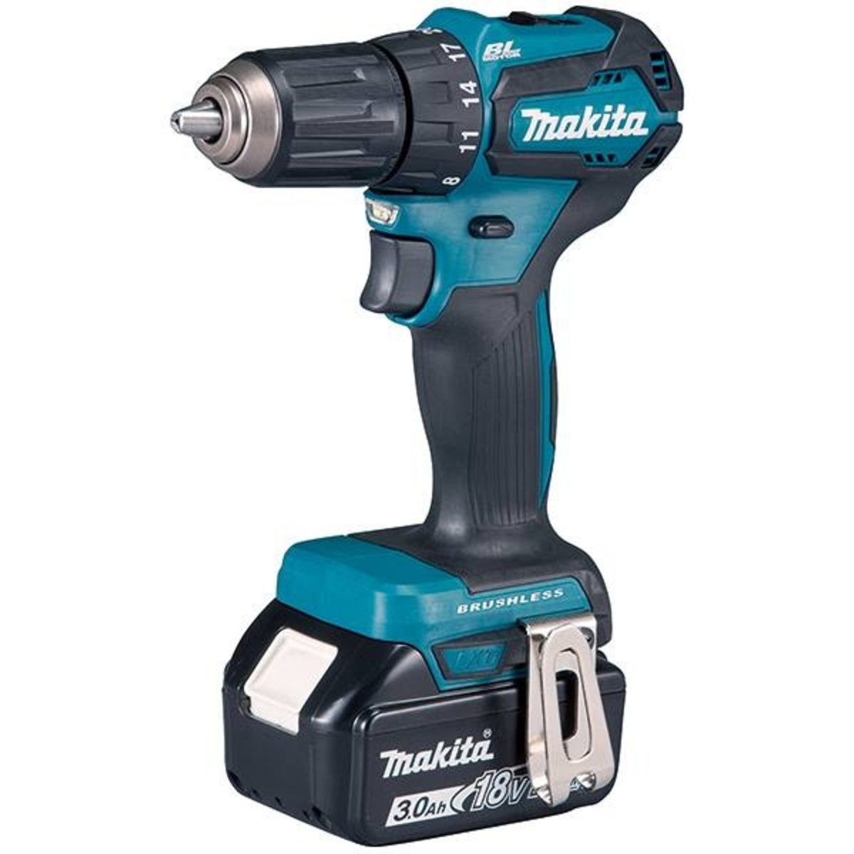 Дрель-шуруповерт Makita DDF483RFE (Цвет: Blue)