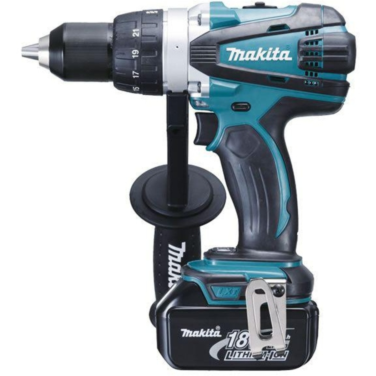 Дрель-шуруповерт Makita DDF458RFE (Цвет: Blue)