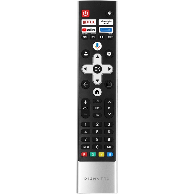 Телевизор Digma Pro 65  65L (Цвет: Silver/Black)