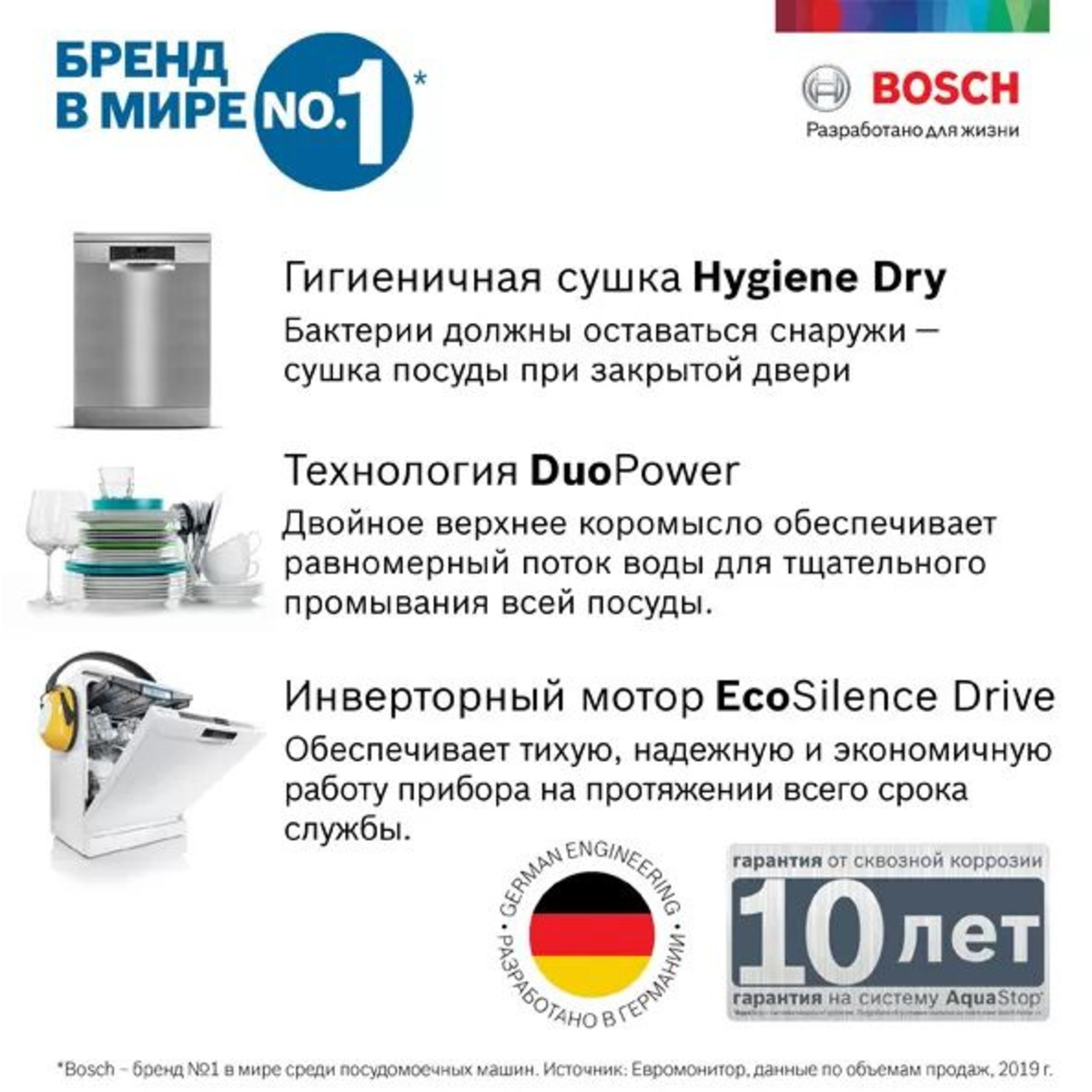 Посудомоечная машина Bosch SPV2HKX1DR (Цвет: White)