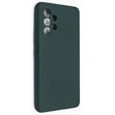 Чехол-накладка VLP Silicone Сase Soft Touch для смартфона Samsung Galaxy A33 5G (Цвет: Dark Green)