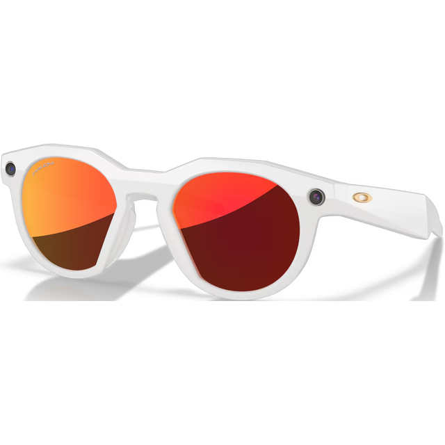 Умные очки Oakley Meta HSTN 00W8002 (Цвет: Warm Grey / Prizm Ruby)