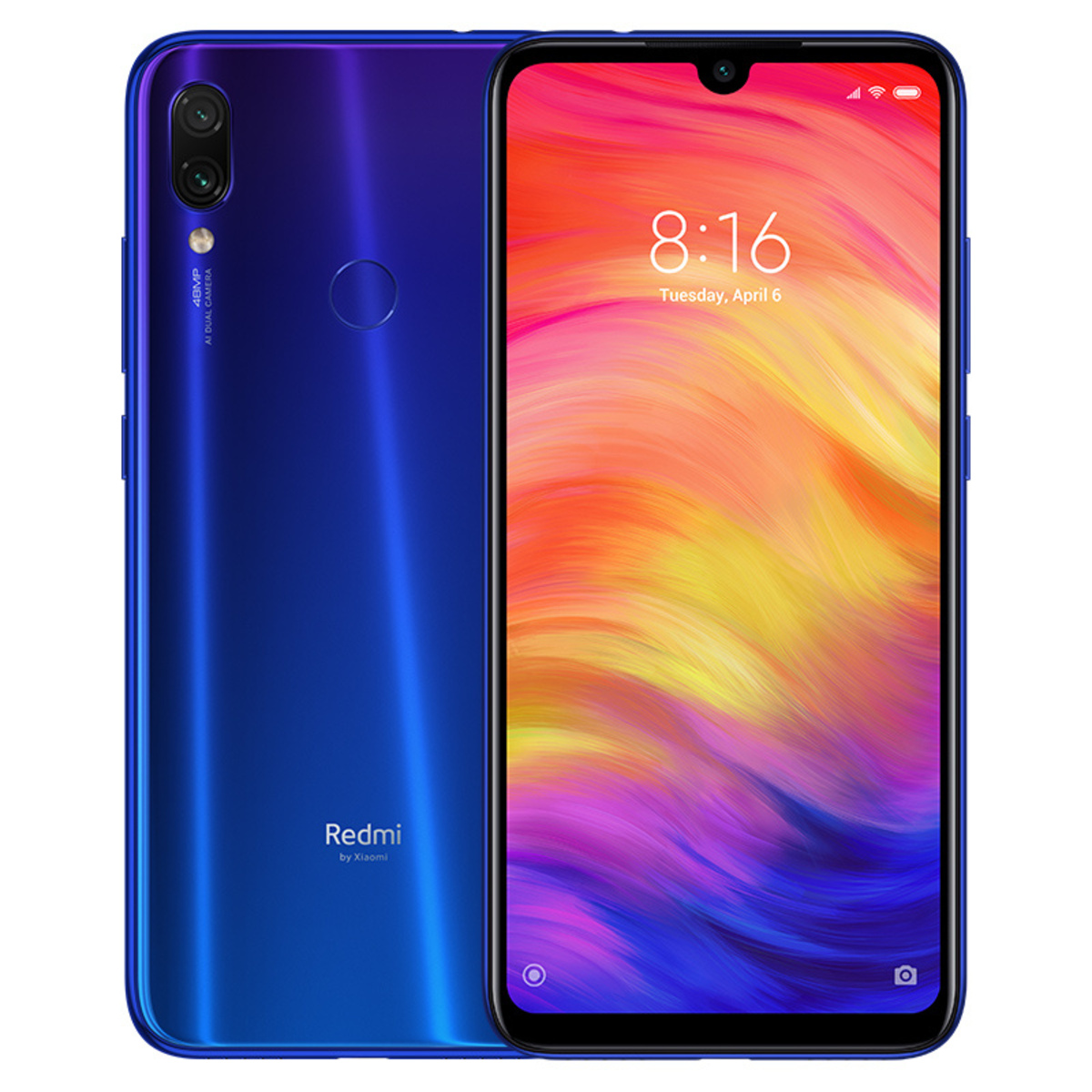 Смартфон Xiaomi Redmi Note 7 4/64Gb RU (Цвет: Neptune Blue)