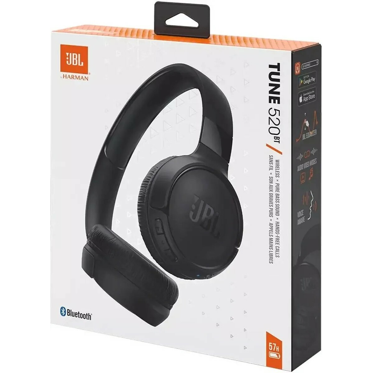 Наушники JBL Tune 520BT, черный