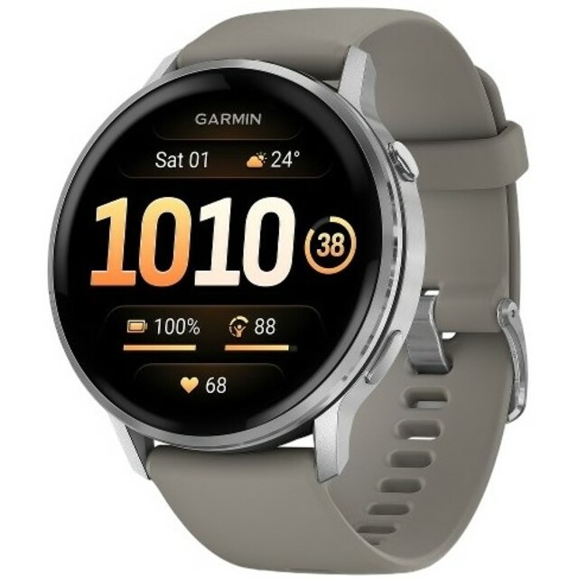 Умные часы Garmin Venu 4 45mm (Цвет: Silver / Gray)