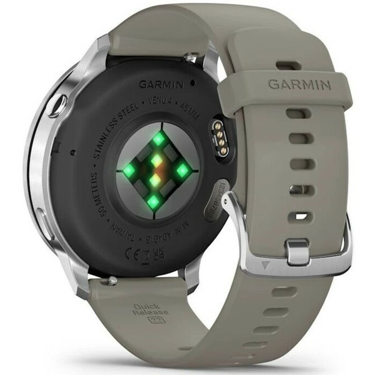 Умные часы Garmin Venu 4 45mm (Цвет: Silver/Gray)