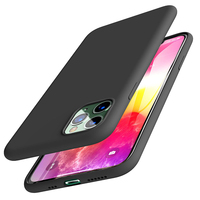 Чехол-накладка Devia Nature Series Silicone Case для смартфона iPhone 11 Pro Max, черный