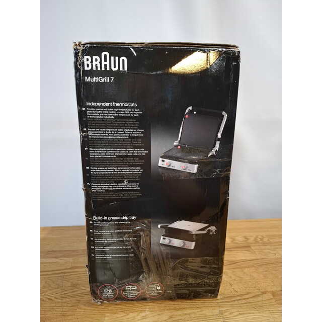 Электрогриль Braun CG7010 (Цвет: Silver / Black)